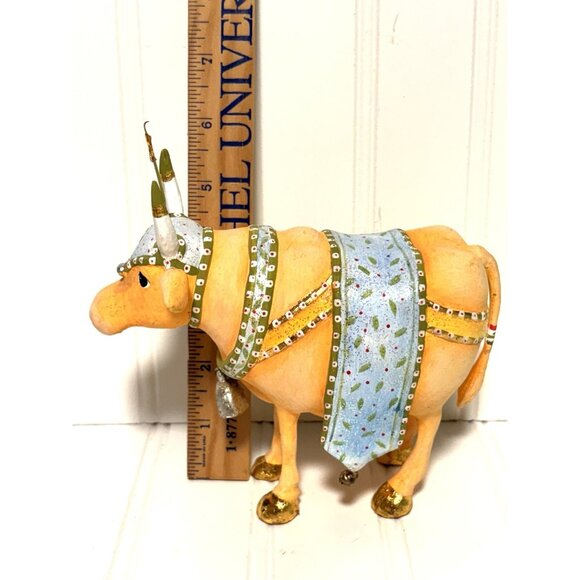 Patience Brewster Nativity Manger Cow Figure by MacKenzie-Childs Large 6.5” READ - Picture 8 of 10